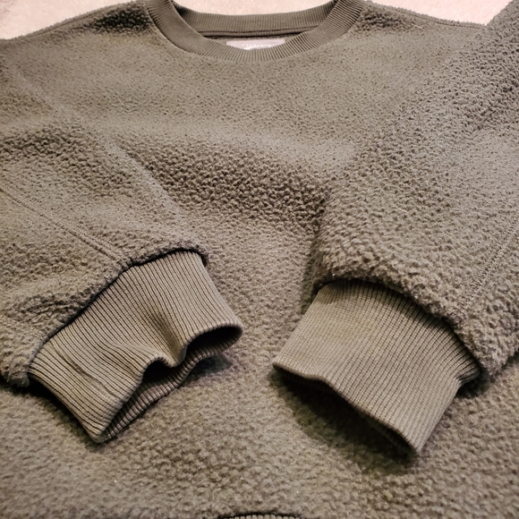 Everlane Renew Sherpa Fleece Sweatshirt - Picture 4 of 6